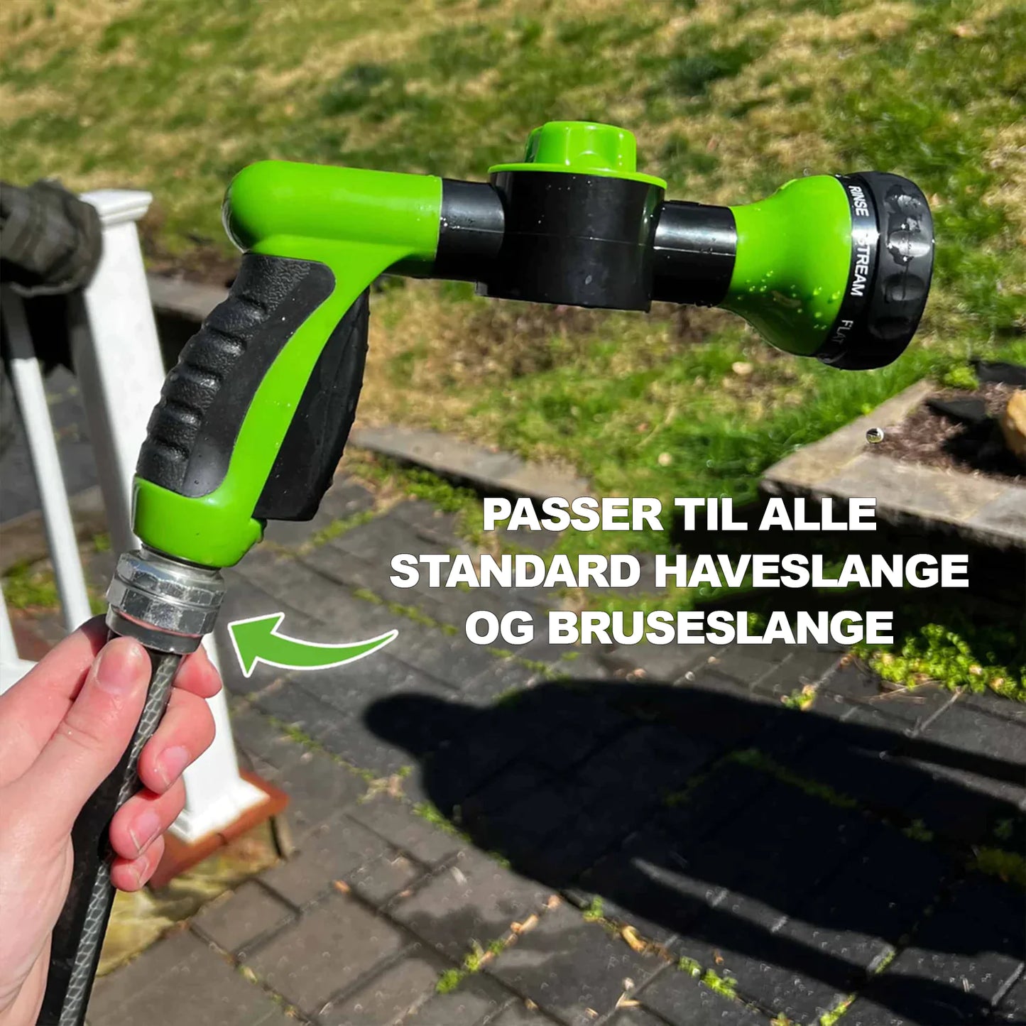 Honden Douchekop met Zeepcontainer